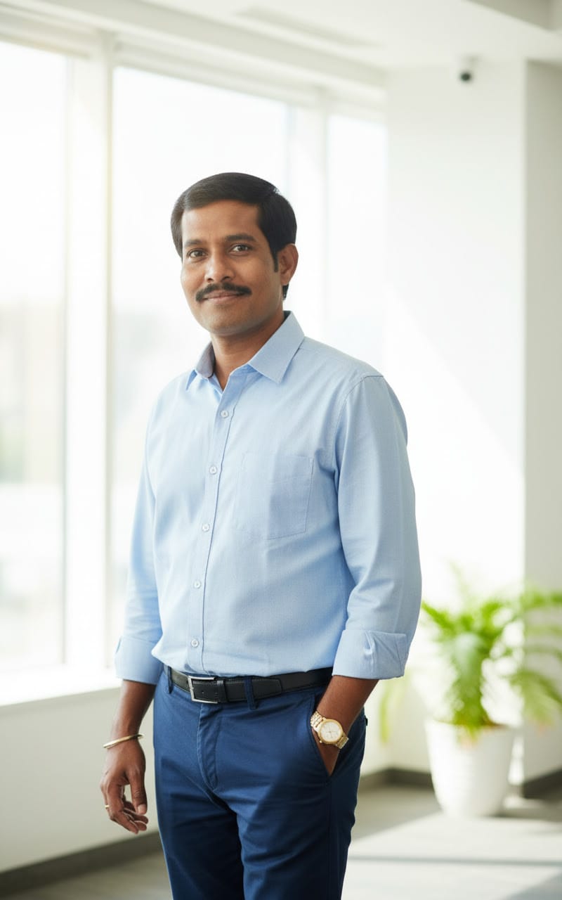 D Purushotham, Founder of Reyansh Constructions
